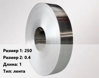 Нейзильбер 250х0.4 L=1 лента